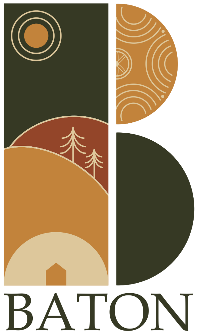 Baton logo long